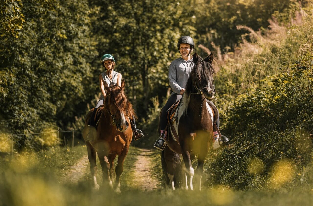 Promenade à cheval dans les environs de Tullins